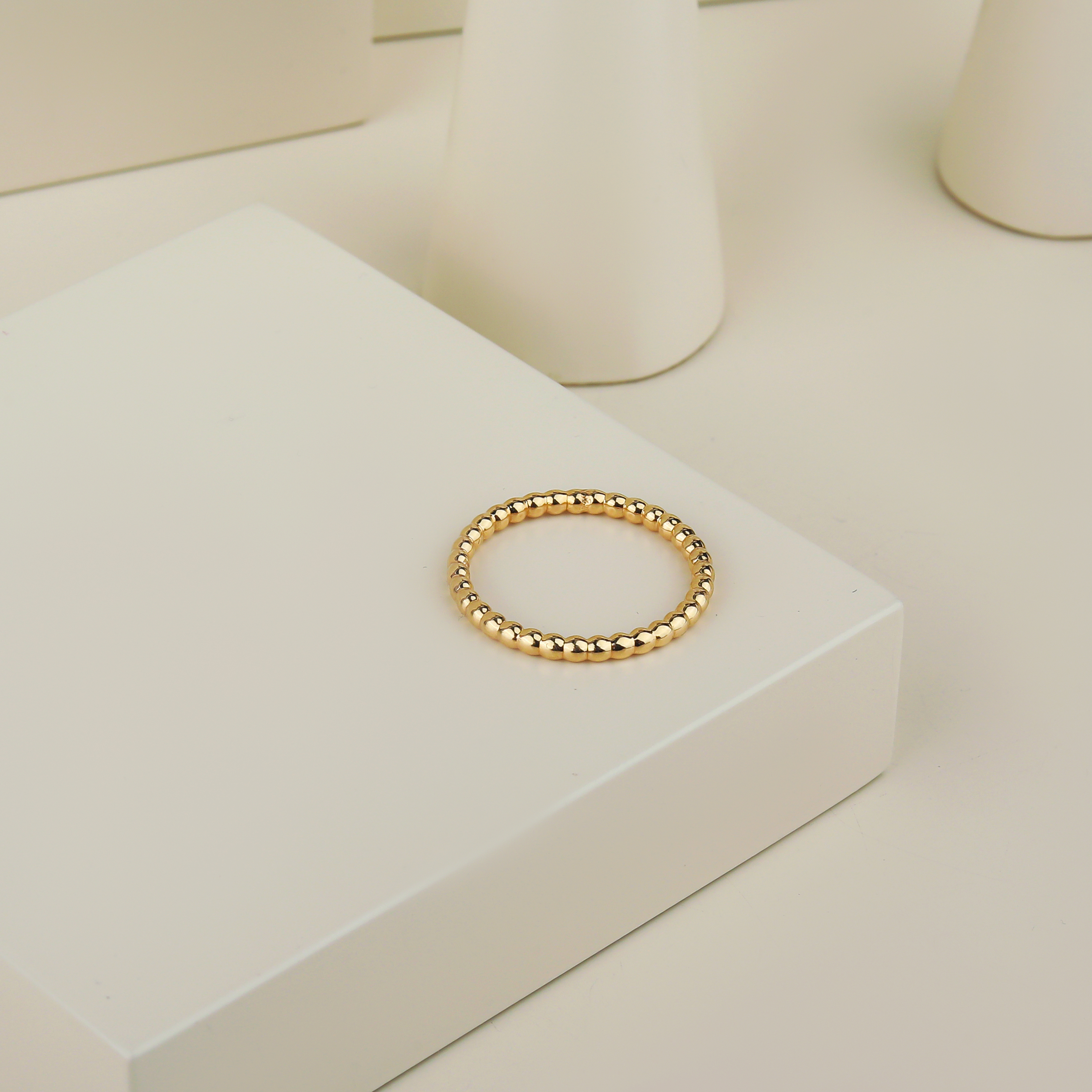 18 karat gold Haysa ring, made in Turkey - (H-0499)